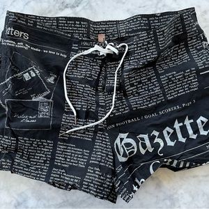 John Galliano Swim Trunks Large